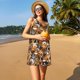 thumbnail image 3 of Fotbe Dogs Different Breeds Vestido de Verano sin Mangas para Mujer – Vestido Midi Línea A, Estilo Camiseta Floral, Vestido Playero Casual y Fluido, 3 of 7