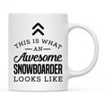 thumbnail image 1 of Koyal Wholesale Ceramic Coffee Tea Mug, This is What an Awesome Snowboarder Looks Like, 1 of 4