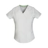 Women's Fashion Essentials Mock Wrap Scrub Top