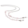 thumbnail image 3 of Cadena para Sujetar Lentes en forma de Collar para Mujer y Hombre (Ágata Rosa), 3 of 7