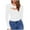 White, variant on Njagoc3 Womens Cut-Out Slim-Fit Bodysuit, Stretchy Rayon Blend, Long Sleeves, Summer Date Nights, Clubbing & Casual Gatherings