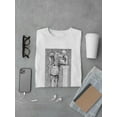 thumbnail image 3 of Bottom Thoughts T-Shirt Men -Mohsen Najafi Designs, Male Large, 3 of 4