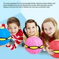 thumbnail image 3 of Blue Bear Design Non-LED Bounce UFO Ball for Kids - Upgraded Foot-Stomp Play Toy, Safe Plastic Material, Promotes Active Outdoor Fun, Suitable for All Ages, Folded Size 22.5x22.5x4cm, Unfolded, 3 of 7