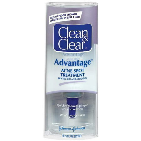 Cln&Clr Adv Spt Trtmnt Size .75z Clean & Clear Advantage Acne Spot (Best Cream For Pimple Scars)