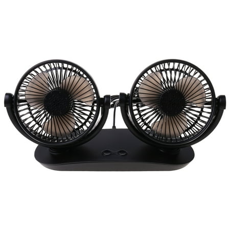 

Dual Head USB Powered 3-Speed Car Dashboard Cooling Fan for SUV Desk Home Office