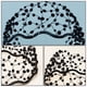 thumbnail image 2 of GOOHOCHY 1 tiara de boda tejida con cuentas para decorar el cabello, banda para el cabello, tocado de malla, 2 of 7