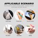 thumbnail image 3 of 4 guantes negros para pintar tabletas, para artistas, bocetos, elasticidad, tela antierrores, estudiantes., 3 of 6