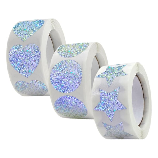 3rollos Pegatinas De Para Boda De Etiquetas Adhesivas Pegatinas De Sellado Para Embalaje Decorativas Para Regalos y Sobres