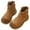 Coffee, variant on Women's Winter Booties - Soft Sole, Comfy Outdoor Shoes in Tan for Cold Weather