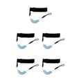 thumbnail image 1 of Wweixi 1/2/3/5 Boats and Raft Paddle Safety Rod Elastic Leash Stretchable and Sturdy Blue 45cm 5PCS, 1 of 1