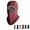 Red1, variant on Winter Warmth 2-in-1 Hat & Face Mask, Unisex Windproof & Warm for Cold Weather Outdoor Work, Ski, and Daily