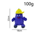 thumbnail image 2 of Muñeco de peluche Grimace Shake de BiLLCoS, 86 pulgadas, con sombrero amarillo, juguete coleccionable, 2 of 6