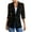 Black, variant on Mrat Women's Floral Lace Mesh Blazer Jacke One Button Lapel Neck Long Sleeve Elegant Jacket Blazer Raincoat Ladies Water Proof with Hood S-194 White S