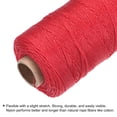 thumbnail image 4 of Torcida Albañil Línea Nylon Cordel Cuerda Cordón Rojo 100M/109 Yardas 1mm Diámetro para Redes, Paisajismo, Hogar Mejora, Bricolaje Proyecto, Artesanía, Albañilería Unique Bargains cuerdas, 4 of 6