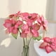 thumbnail image 1 of Singles Head Poinsettia Christmas Flower Simulation Artificial Flower Home Decoration Vase Flower Arrangement Interior Decoration, 1 of 6