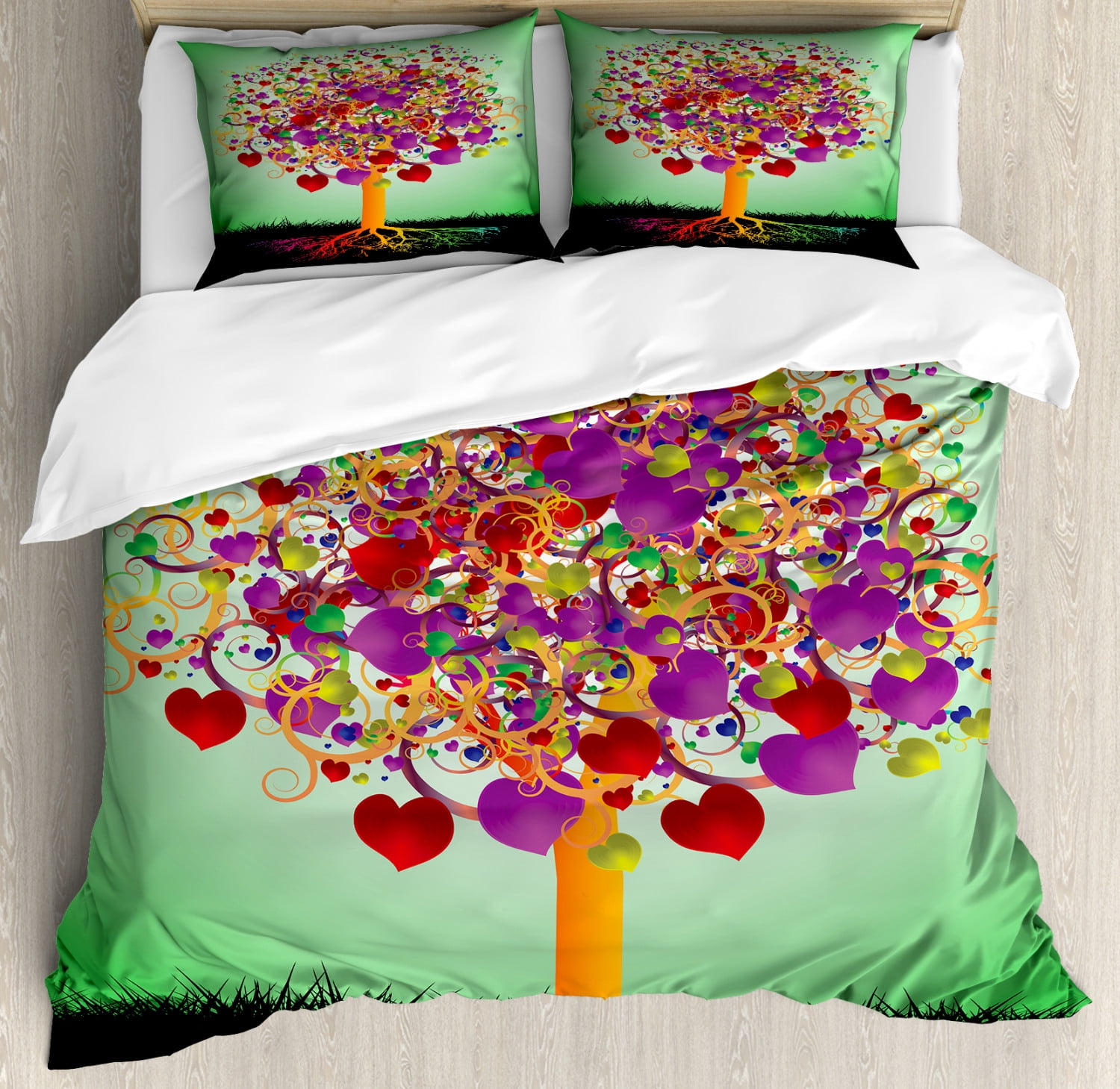 Golden Tree Of Life Duvet Cover Set GFTOHD6867 main image 1
