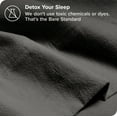 thumbnail image 6 of Bare Home Organic Flannel Sheet Set - 100% Organic Cotton - Deep Pocket - 5-Pieces - Split King, Gray, 6 of 8