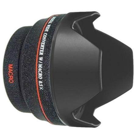 0.5x Super Wide Angle High Definition Lens (Wider Alternative To Canon