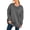 Gray, variant on Vedolay Womens Crewneck Sweatshirt Womens 2023 Crewneck Oversized Pullover Casual Comfy Fall Fashion Hoodies,Black L