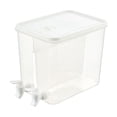 thumbnail image 2 of Dual Compartment Beverage Dispenser | 8L Drink Pitcher With Faucet For Lemonade & Iced Tea | Cold Drink Container For Parties & Camping | Leak-Proof Lid & Built-In Filter, 2 of 7