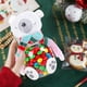 thumbnail image 5 of Tarro de plástico para dulces, adornos navideños, muñeco navideño, decoración de latas de dulces, regalo para el día de Navidad, lata de plástico transparente para dulces, decoraciones de Halloween, d, 5 of 6