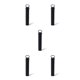 thumbnail image 3 of Molde para cubitos de hielo Inteprter 10 cavidades Triangular negro 5Conjunto, 3 of 6
