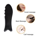 thumbnail image 3 of Fiudx Herramienta Guasha, Peine de Cuerno Negro Natural, Piedra de Masaje para Esculpir El Rostro, Herramienta de Relajación Corporal, Solución de Belleza Antienvoltura, para Hombres y Mujeres, Ecolo, 3 of 7