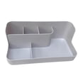 thumbnail image 1 of MERIGLARE Manicure Tool Box Craft Organizer Cabinet Makeup Storage Rack for Cuticle Pusher Gray, 1 of 8