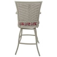 thumbnail image 3 of Set of 3 - Outdoor Indoor Counter 26" Bar Stool - Erin on Beige Frame, 3 of 4
