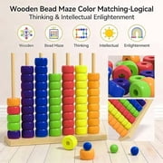 Color Matching Stacking Puzzle Game, Color Stack Challenge Game, Stack Challenge Ring Stack Puzzle for Family Game