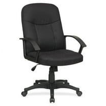 Lorell, Executive Fabric Mid-Back Chair, 1 Each