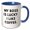 Blue/White, variant on 3drose, My Boss Is Lucky I like Coffee., 11oz Magic Transforming Mug