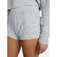 thumbnail image 4 of No Boundaries Sweater Shorts, 1.5'' Inseam, Women's, 4 of 5