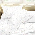 thumbnail image 1 of Juego de Sábanas de Microfibra Rebeca Koala Estampada Queen Size Confeti, 1 of 5