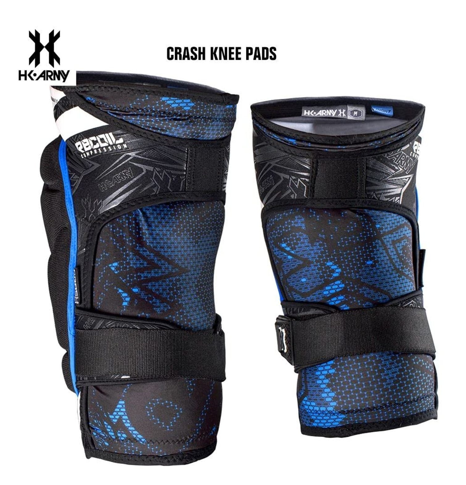 Crash Knee Pads, Black, Medium