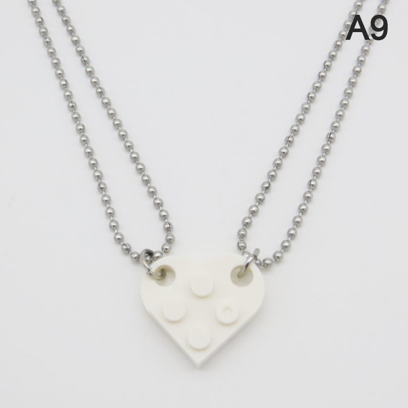 1pc Trendy Couples Brick Lego Heart 