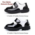thumbnail image 2 of Yunkctuk Boys and Girls Wear Formal Loafers With Flat Oxford Shoes, Classic Children's Leather Shoes, Comfortable and Breathable Leather Shoes for Boys and Girls., 2 of 6