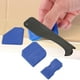 thumbnail image 4 of Kit de 4 herramientas para calafatear, pala para quitar sellador de silicona, raspador de cemento para vidrio (azul), 4 of 8