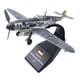 thumbnail image 2 of Colección Mundial BF109F-4 de modelo de : 1/72 con soporte desmontable de Metal, 2 of 9