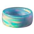 thumbnail image 5 of harmtty Women Ring Colorful Acrylic Resin Eye-catching Romantic Sky Women Circlet for Club, 5 of 8