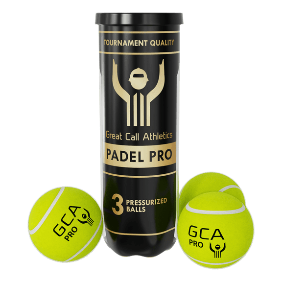 Great Call Athletics | Padel Pro 3 Ball Can Professional Tournament Quality Balls Pressurized Performance