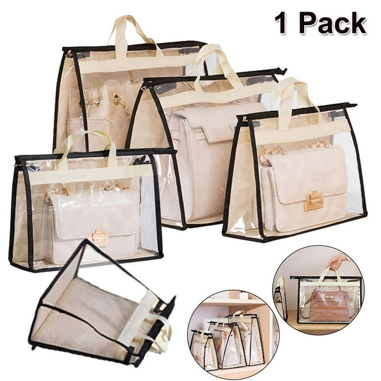  Dust Bags for Handbags - Handbag Storage Organizer Dust Bags  for Moisture Proof Dust Cover with Zipper and Handle(Brown-XXL) : Home &  Kitchen