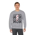 thumbnail image 5 of Catcher Mom Mothers Day Sweatshirt, Gifts, Crewneck, 5 of 7