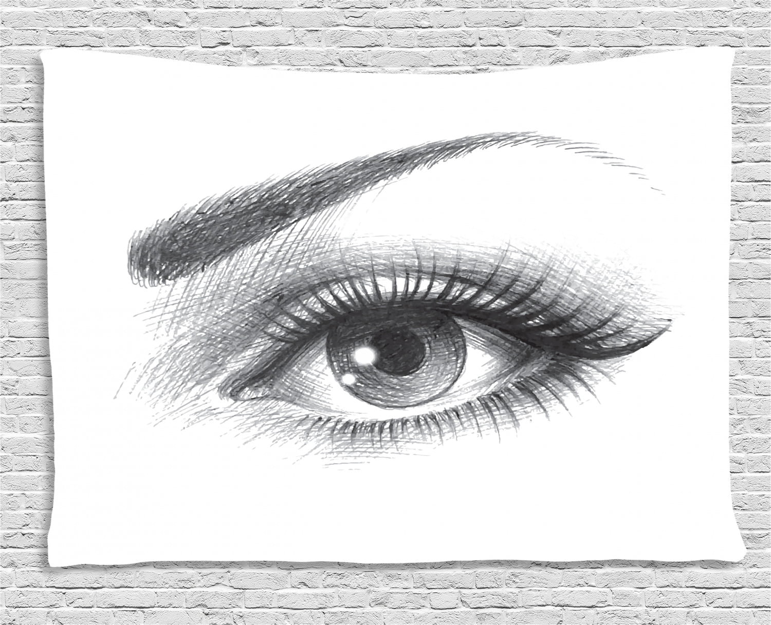 Female Eye Sketch v.1 by digitalcc on DeviantArt