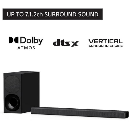 Sony - HT-G700 3.1 Channel Soundbar with Wireless Subwoofer and Dolby Atmos/DTS:X - Black