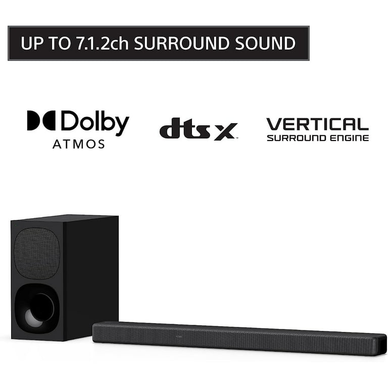 Soundbar Bluetooth Dolby Sony 3.1CH with Atmos/DTS:X Technology HT-G700: