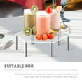 thumbnail image 5 of UPOUART 4-Piece Clear Acrylic Dessert Stands Set, Transparent Display Riser for Parties, Weddings, and Special Events, 5 of 8