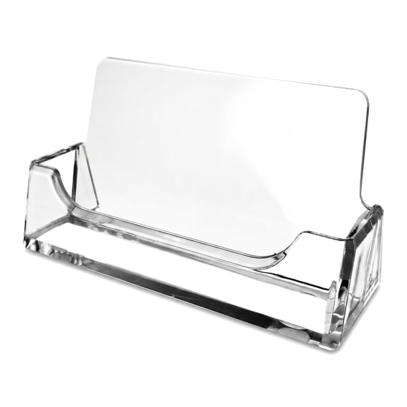Acrylic Business Card Holder,Clear Business Card Holders Desktop Display Acrylic Plastic AZM Display