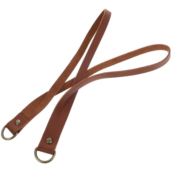 LEORX 1Set PU Curtain Strap Tieback for Rustic Outdoor Curtains