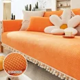 thumbnail image 6 of Thickened Fabric Sofa Cover I Shape Slipcover Seat Sofa Towel Dust Cover Towel Couches for Living Room Decor Chair Mat (D,30x50cm case 1pc), 6 of 7